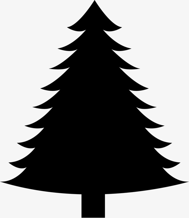 winter tree silhouette craft