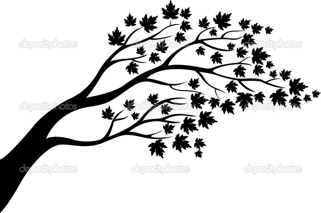 1024x680 Winter Tree Silhouette Winter Tree Silhouette Vector Tree