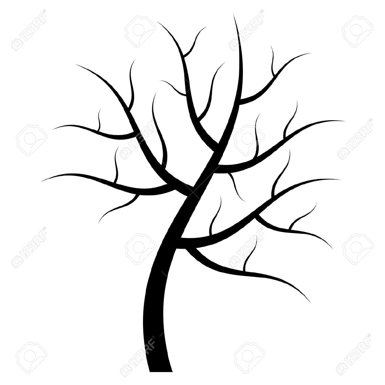 1300x1300 Baum Silhouette