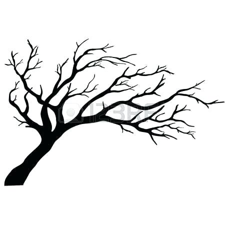 Winter Trees Silhouette at GetDrawings | Free download