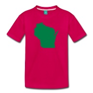 190x190 Wisconsin State Silhouette By Bespoketech Spreadshirt