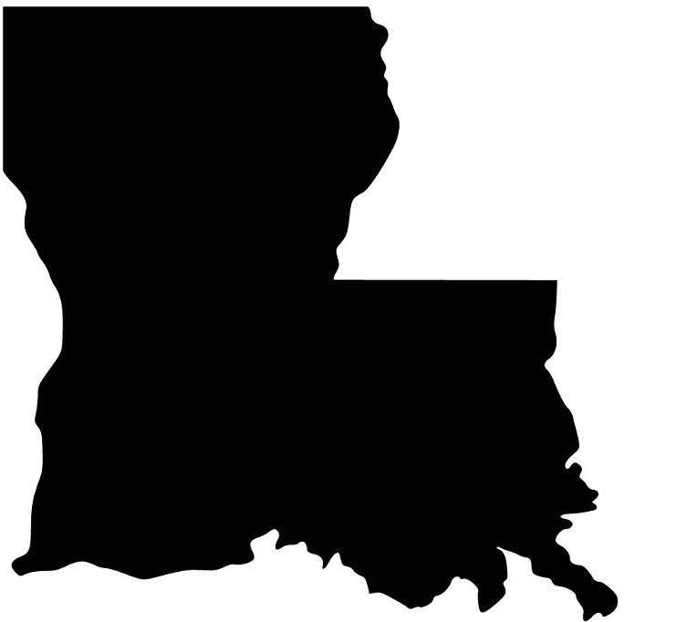 741x682 List Of Synonyms And Antonyms Of The Word Louisiana State Outline