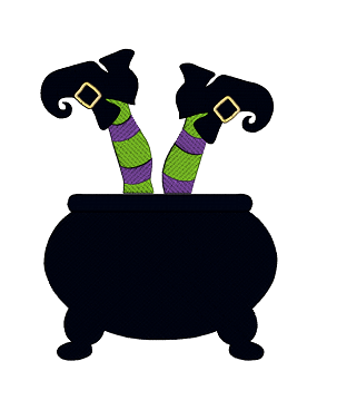 303x368 Witch's Cauldron Designs By The Stitch