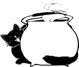 274x233 Witch Cauldron Silhouette Clipart