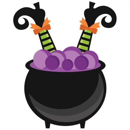 432x432 Witch In Cauldron Svg Scrapbook Cut File Cute Clipart Files