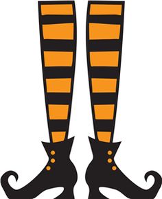236x290 Witch Legs Clipart