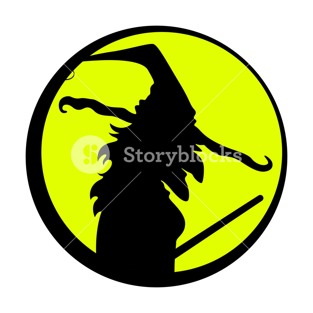 1000x1000 Witch Silhouettes