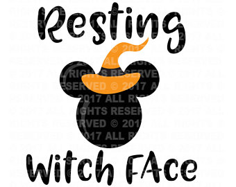 340x270 Witch Face Clip Art Etsy