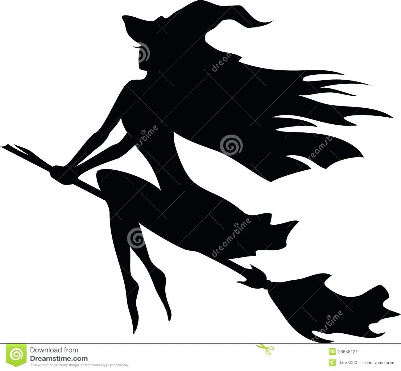 1300x1202 Template Witch Silhouette Template