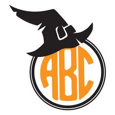 236x236 Halloween Witch Monogram Frame Silhouette, Monograms And Cricut