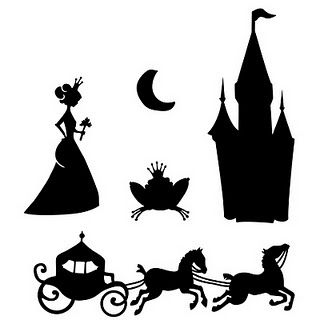 320x320 Princess Silhouettes Design Freebies! Princess
