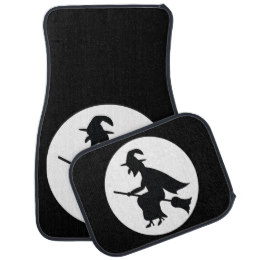 260x260 Witches Broom Car Floor Mats Zazzle