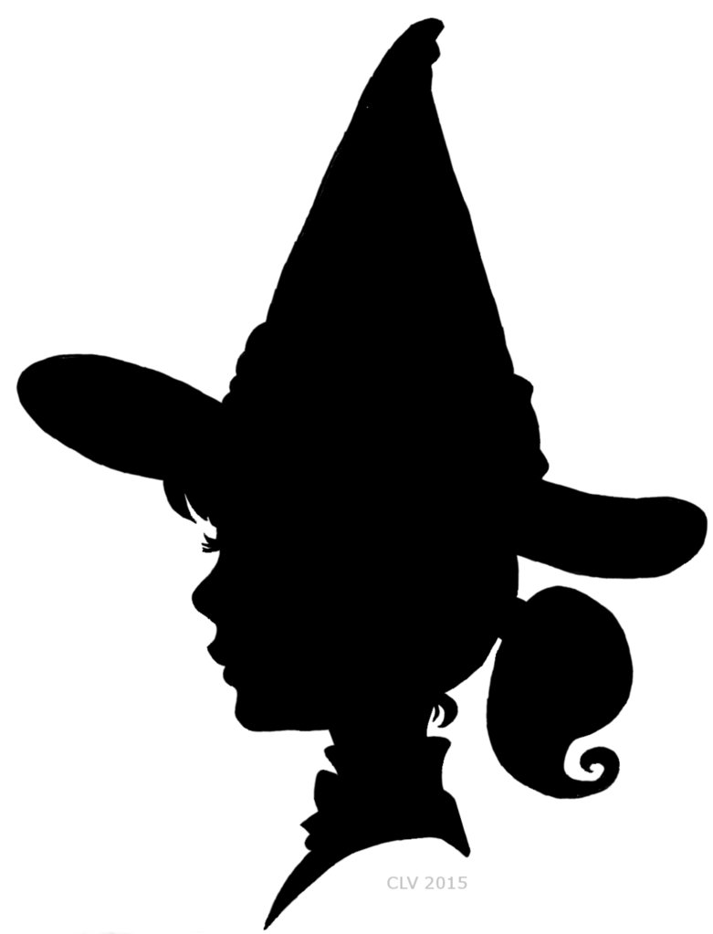 Witch Profile Silhouette at GetDrawings | Free download