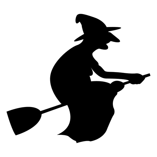 Witch Profile Silhouette at GetDrawings | Free download