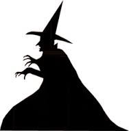 188x191 Witch Silhouette