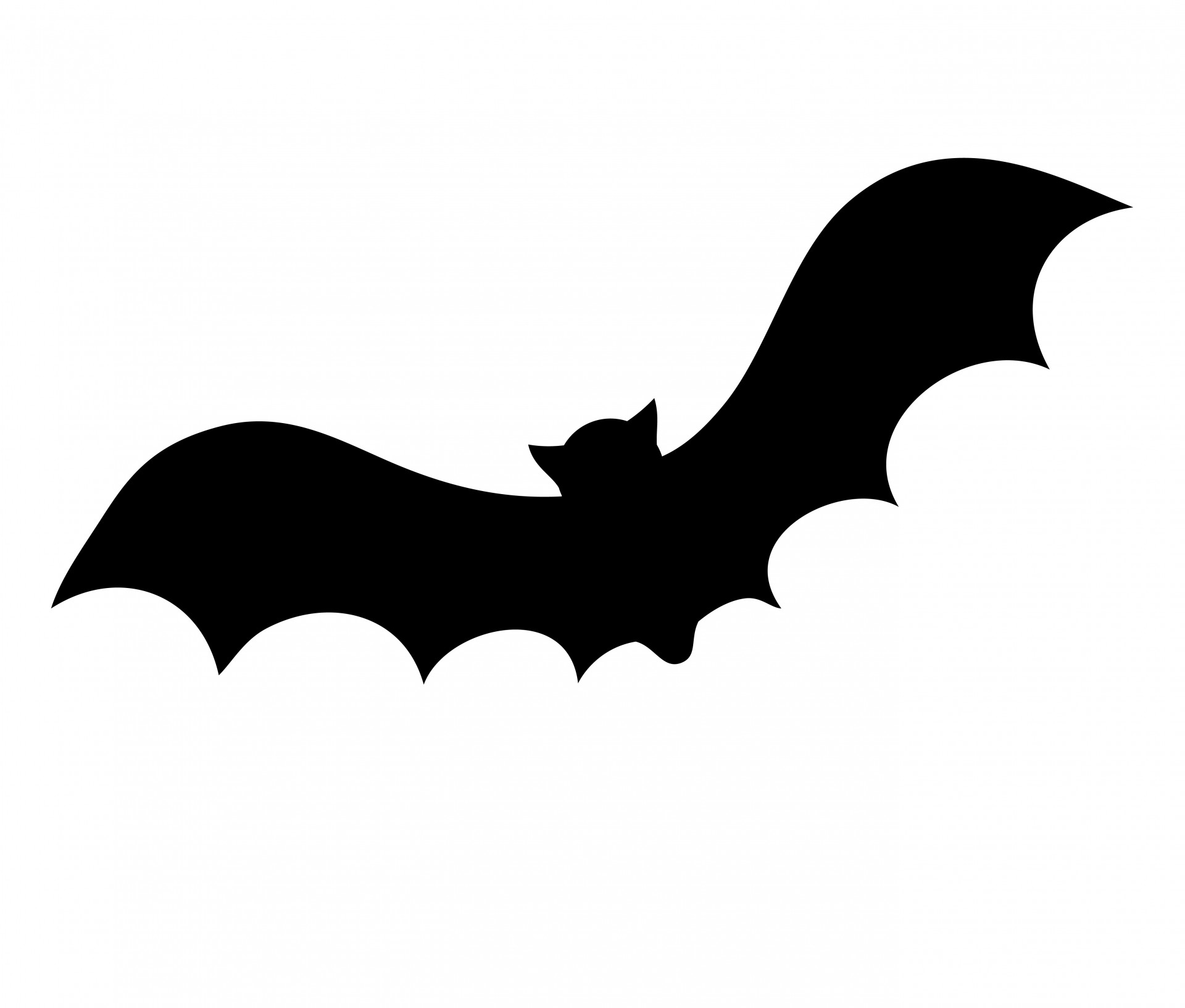 1920x1632 Bat Silhouette For Halloween Free Stock Photo