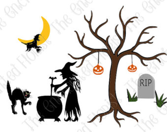340x270 Halloween Bundle Svg Halloween Clipart Svg Halloween Clip Art Svg