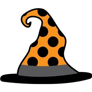 300x300 Dot Witch Hat Silhouette Design, Witches And Silhouettes