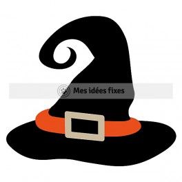 264x264 Witch Hat Silhouette Cut File Svg Files Witches