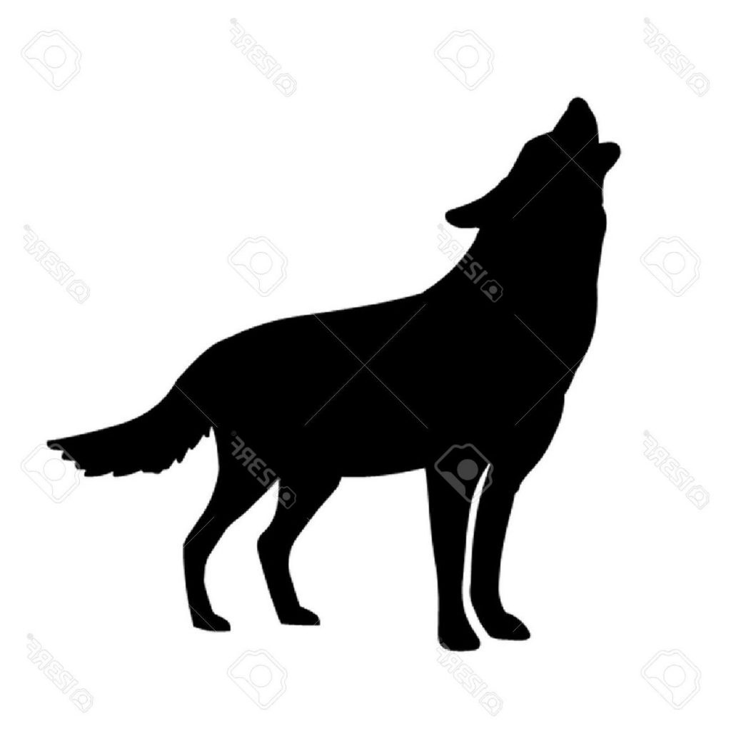 1024x1024 Bold Design Coyote Clipart Christmas Coloring Sheets Black