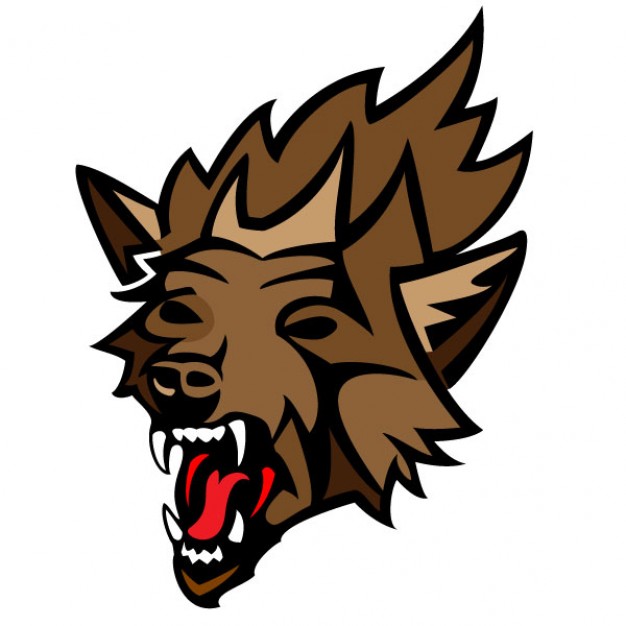 Wolf Head Silhouette Vector