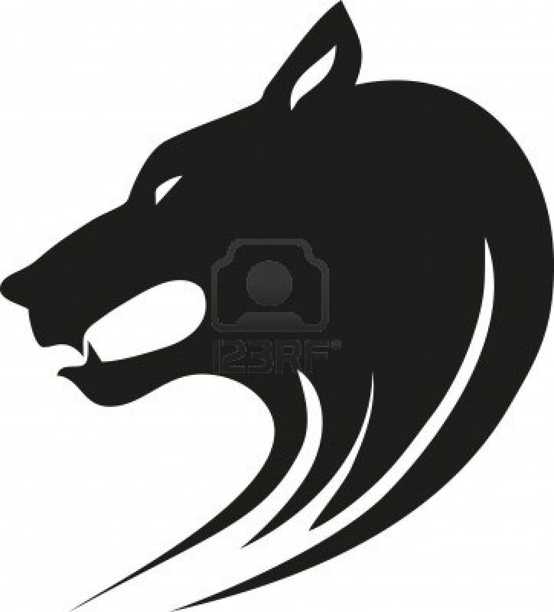 1086x1200 Tribal Wild Wolf. Tattoo Style Vector. Stock Photo Tattoos That