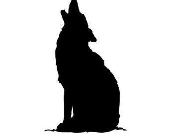 340x270 The Wolf Howl Print Etsy