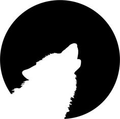 236x235 Howling Wolf Silhouette