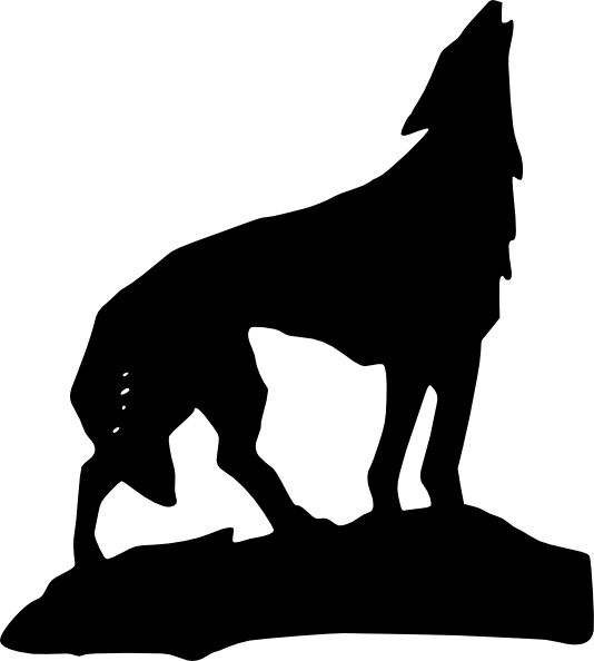 534x594 Wolf Clip Art Free Vector In Open Office Drawing Svg ( Svg