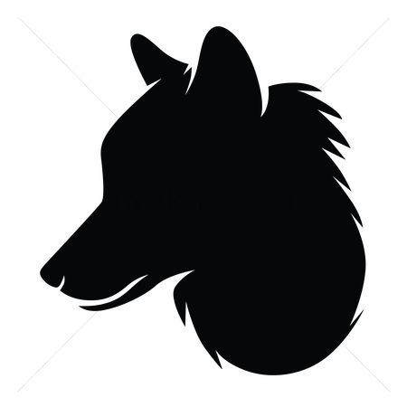 450x450 Free Wolf Head Stock Vectors Stockunlimited
