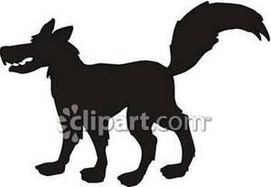 300x207 Wolf Silhouette