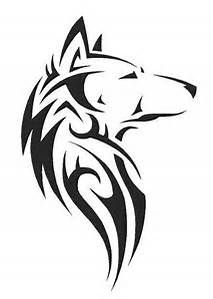 213x299 Stencil Wolf