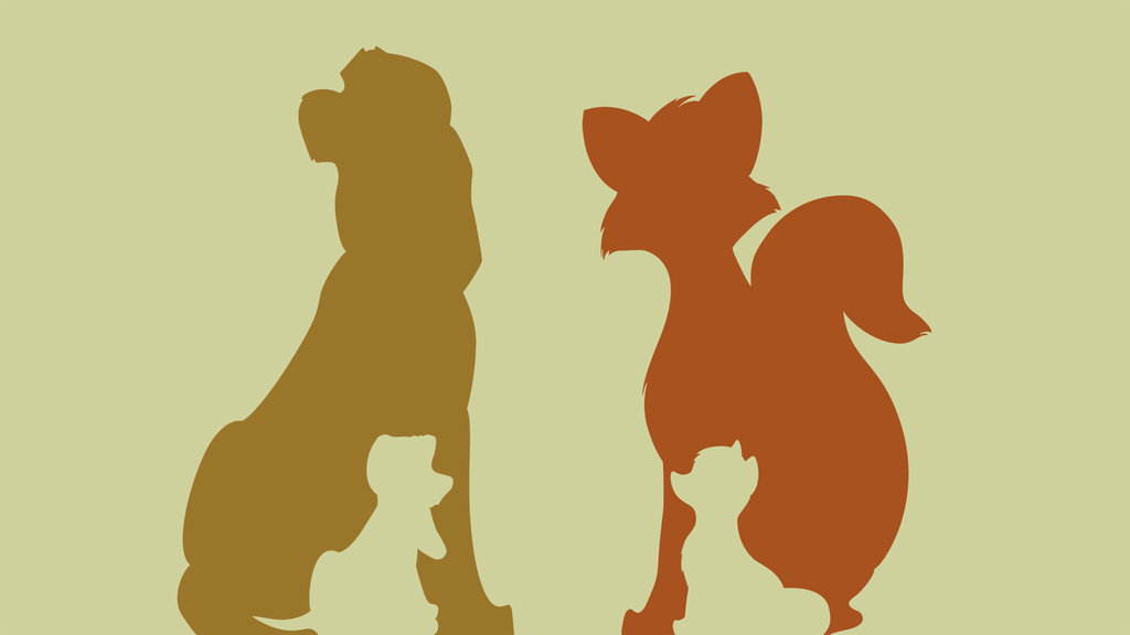 1024x576 The Fox And The Hound Wallpaper By Citron Vert