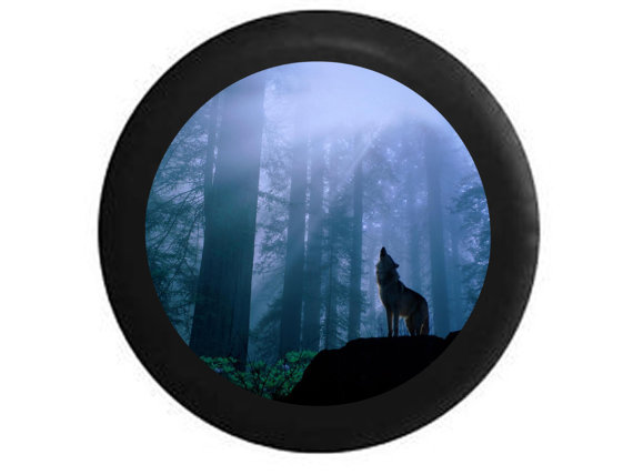 570x428 Full Color Wolf Howling