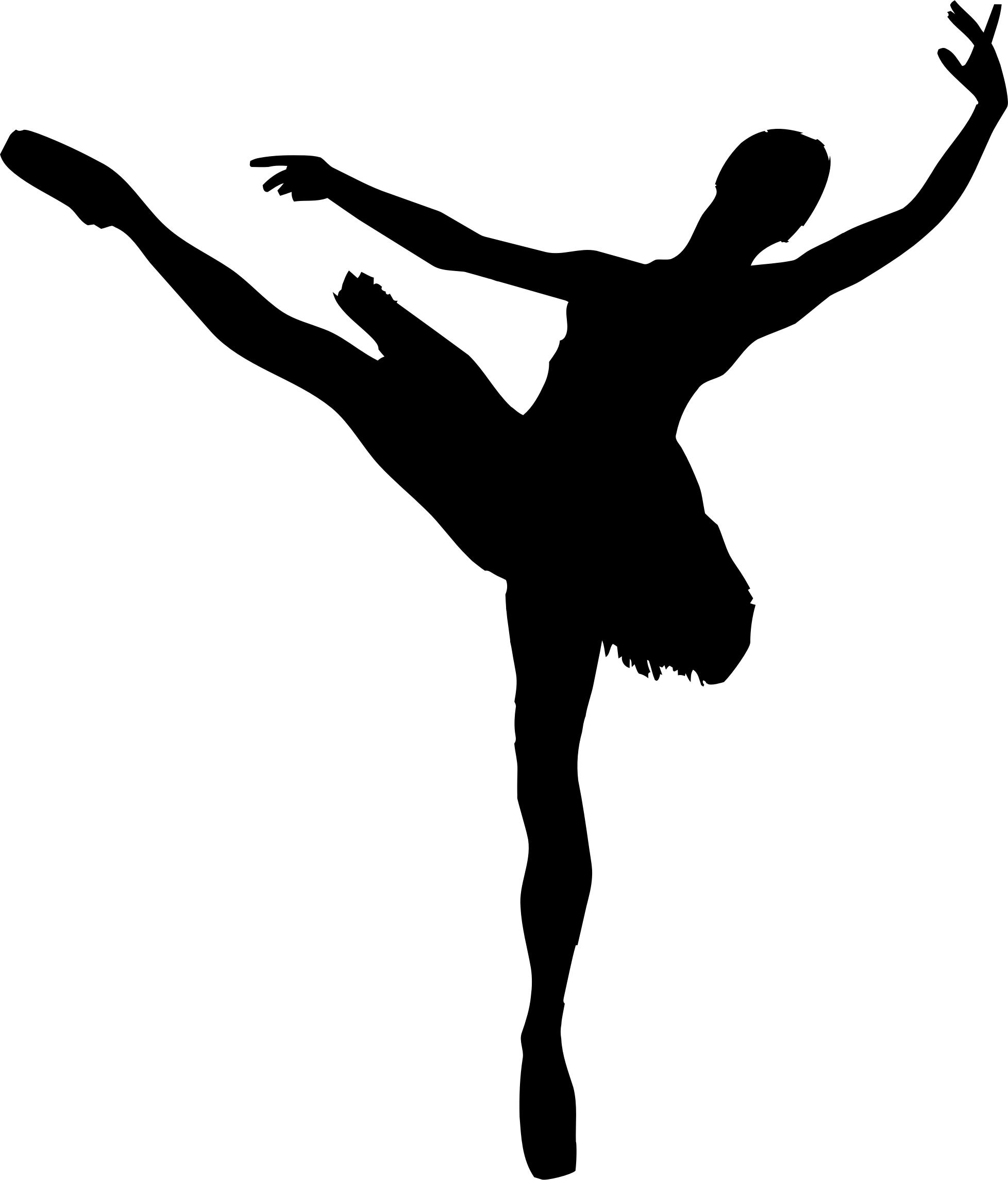 1956x2290 Woman And Man Ballet Silhouette Minus Man Icons Png
