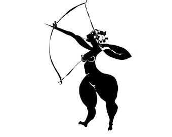 340x270 Female Archer Etsy