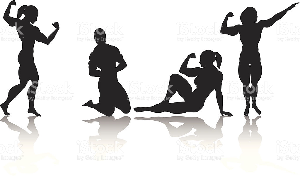 1024x603 Clip Art Female Body Builder Bodybuilder Cliparts Free Download