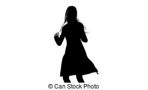 Woman Dancing Silhouette