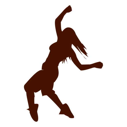 512x512 Woman Dancing Silhouette 9