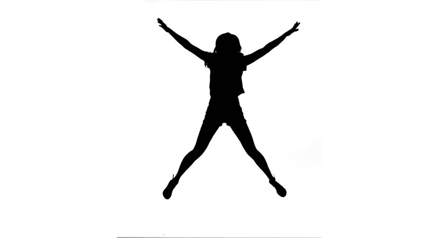 852x480 Woman Silhouette Free Video Clips