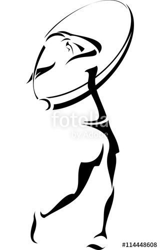 320x500 Woman Golfer Stylized Stock Image And Royalty Free Vector Files