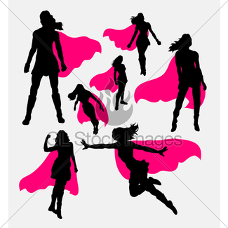 325x325 People Hiking Silhouettes Gl Stock Images