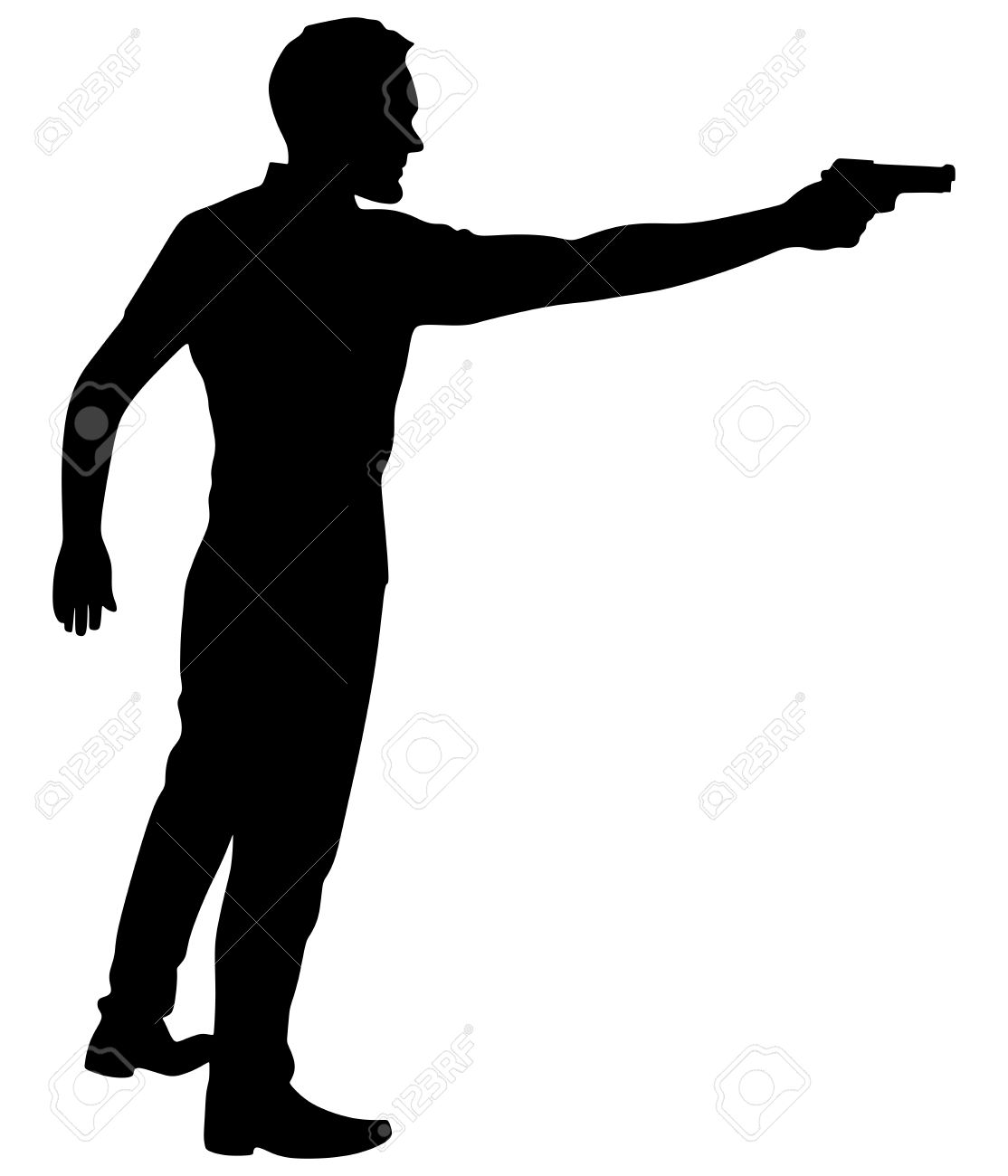 1114x1300 Shooting Clipart