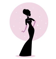 238x250 Woman Silhouette Vector Frame Woman Silhouette