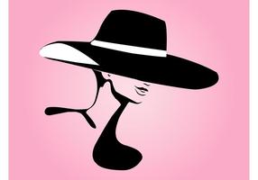 286x200 Woman Hat Free Vector Art