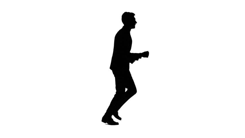 Woman Jogging Silhouette