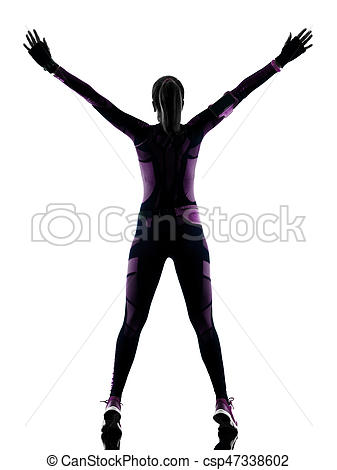 337x470 One Young Caucasian Woman Runner Running Jogger Jogging Stock