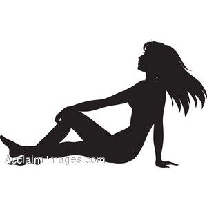 300x300 Silhouettes Of Women Laying Down