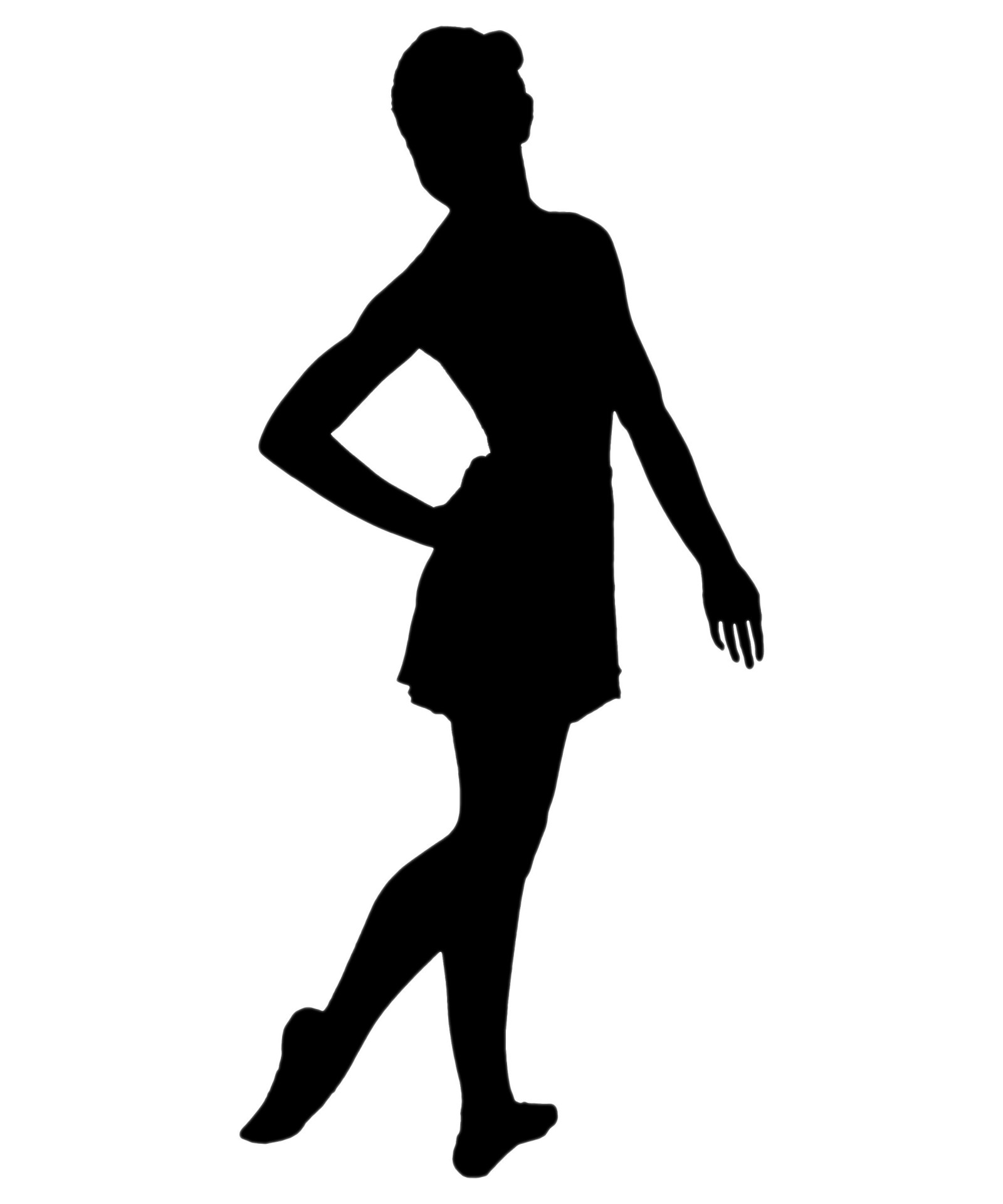 1600x1920 Silhouette Woman 4 Free Stock Photo
