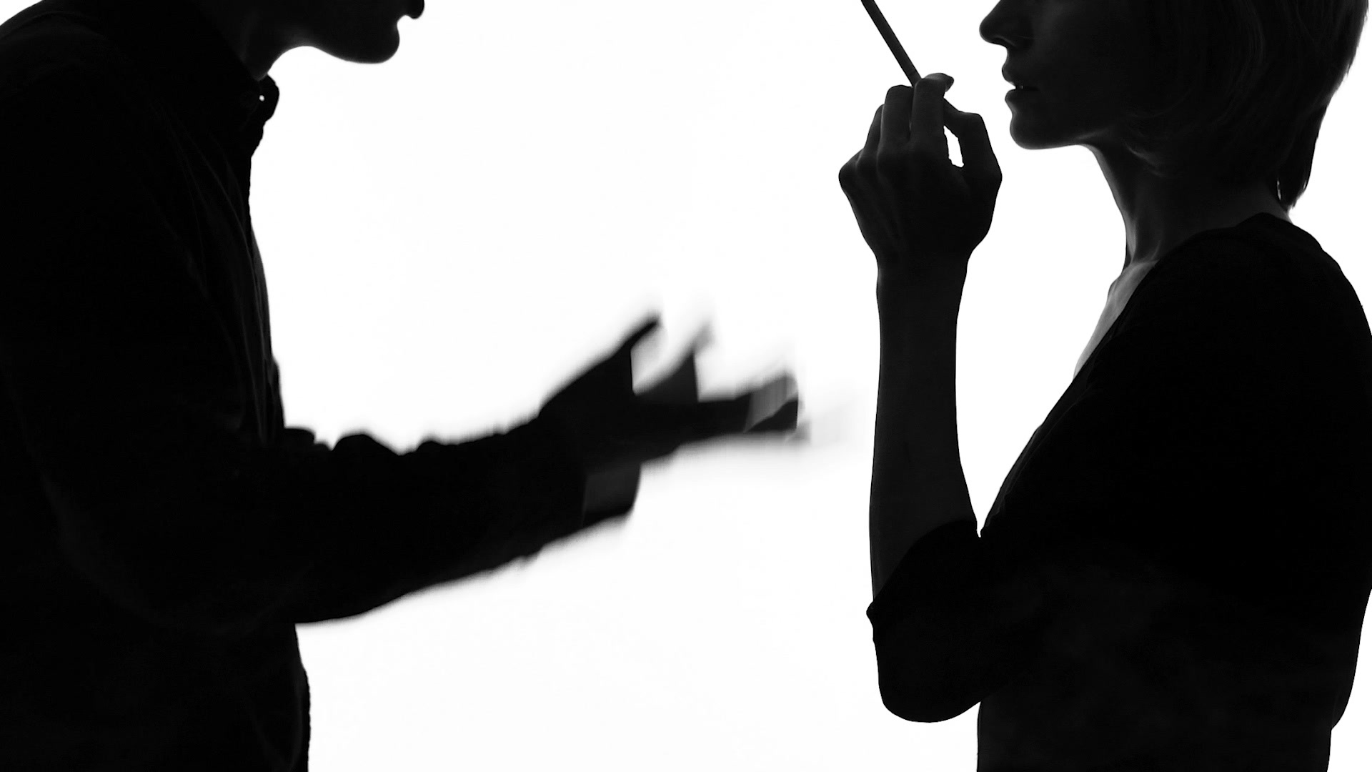 1920x1080 Smoking Woman Looking